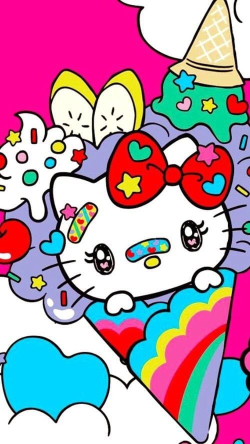 a cute hello kitty pictures