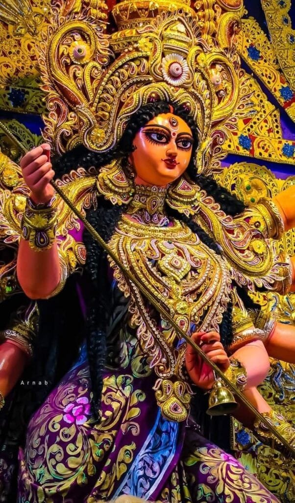 cute maa durga photo