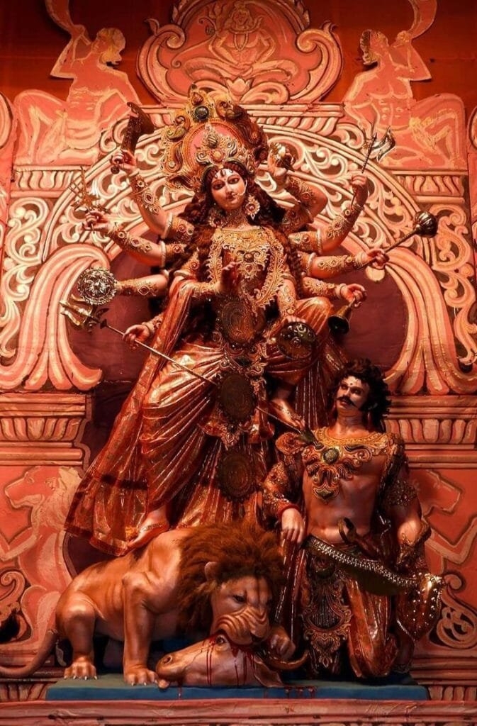 maa durga images ai