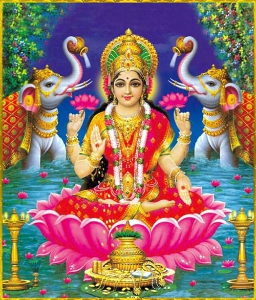 good morning jai maa laxmi images