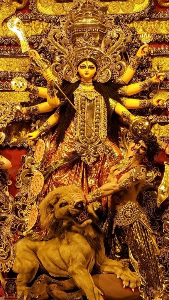 maa durga aesthetic images