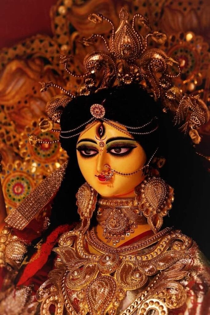 maa durga animated images